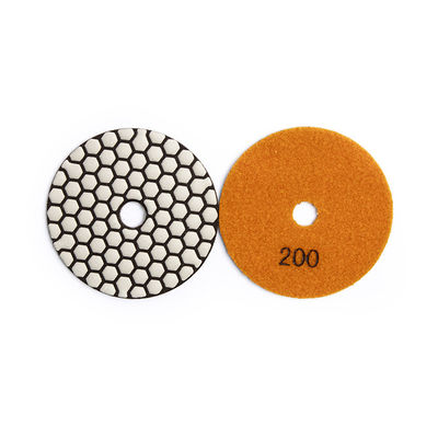 4" Diamond Sanding Pads Dry Polishing Pad For Concrete
